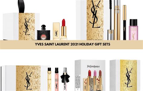 ysl holiday 2021 makeup|ysl beauty makeup sets.